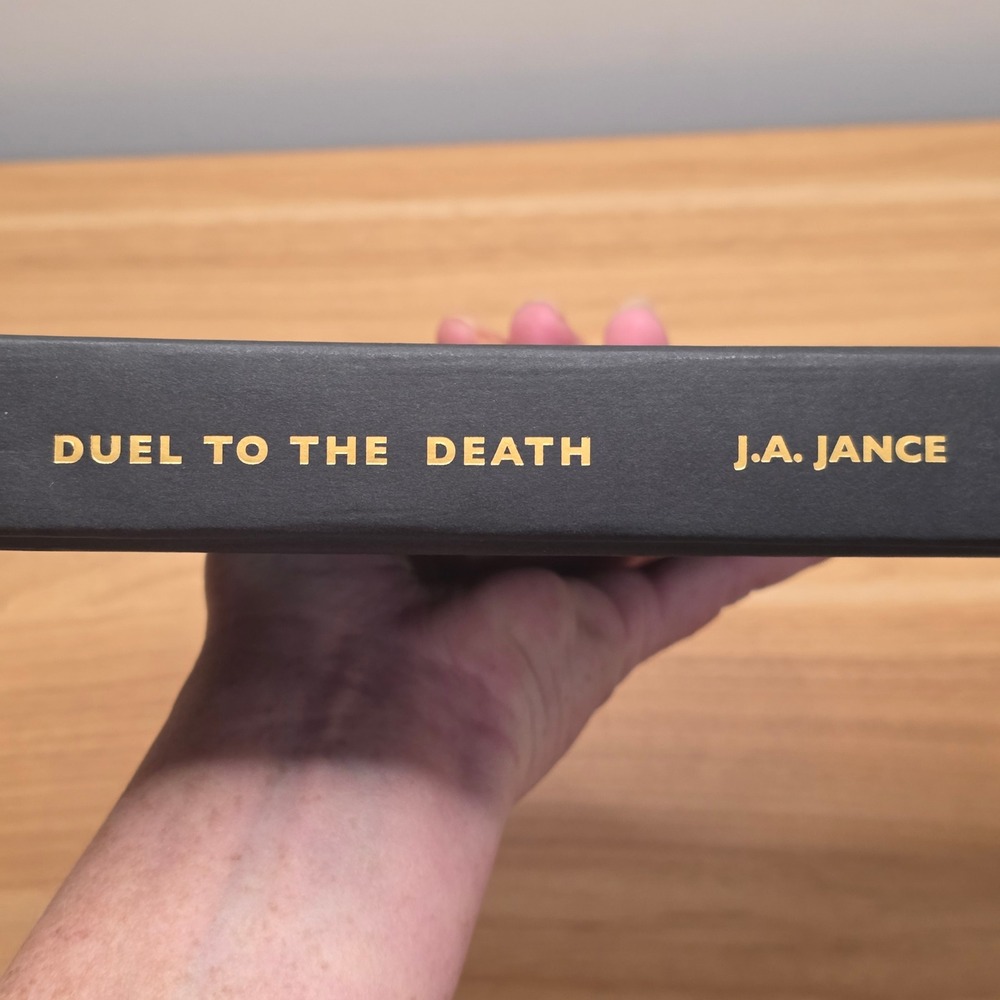 Duel to the‎ Death Ali Reynolds Novel J.A. Jance Hardcover Book Touchstone 2018